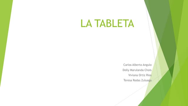 La tableta