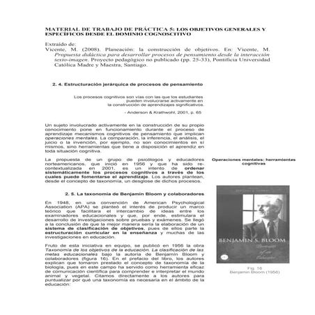 La Taxonomia De Anderson Krathwohl 2001 