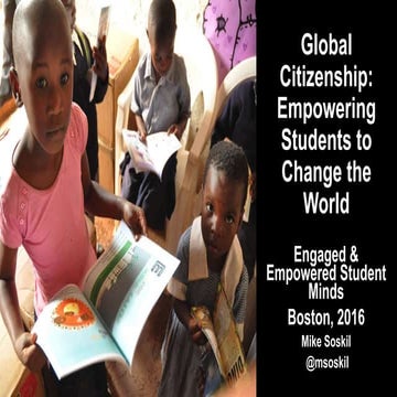 Global Citizenship: Empowering Students to Change the World
