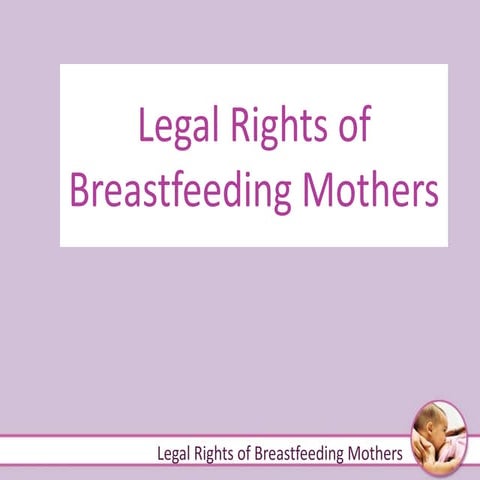 Legal Rights of Breastfeeding Mothers