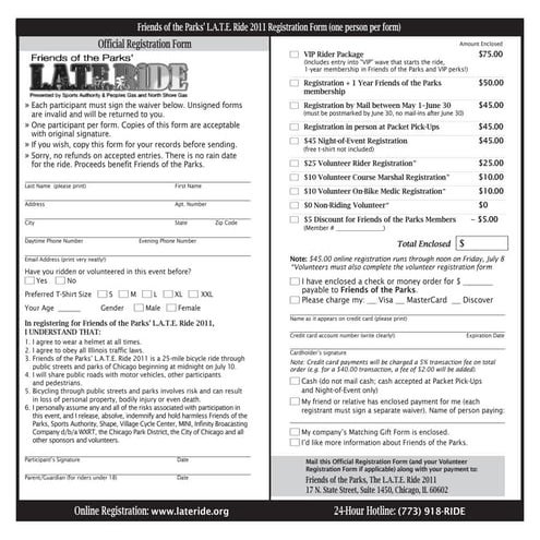 Late ride-2011-sponsor-proposal | PDF