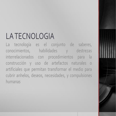 La tecnologia belen 1 ero e