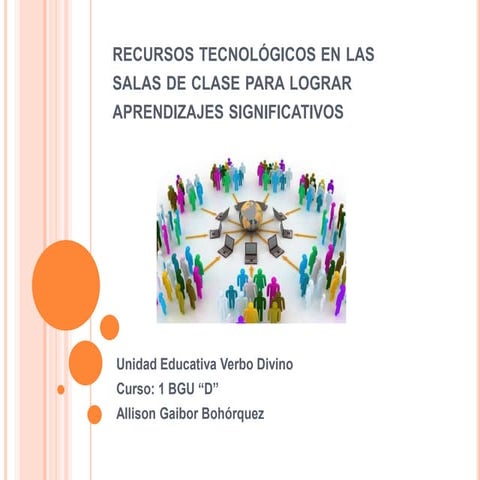 La tecnologia en clase