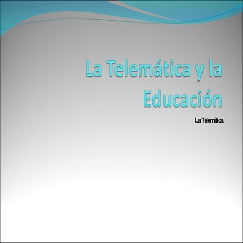 Telematica | PPTX