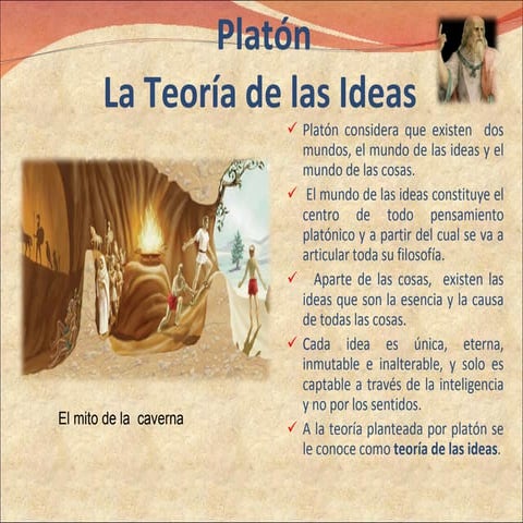 La teoria de las ideas