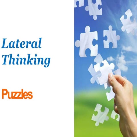 Lateral thinking puzzles 