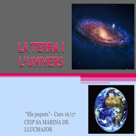 La terra i l'univers  puputs