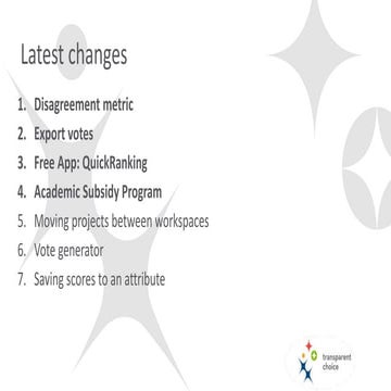 New features and improvements | PPT