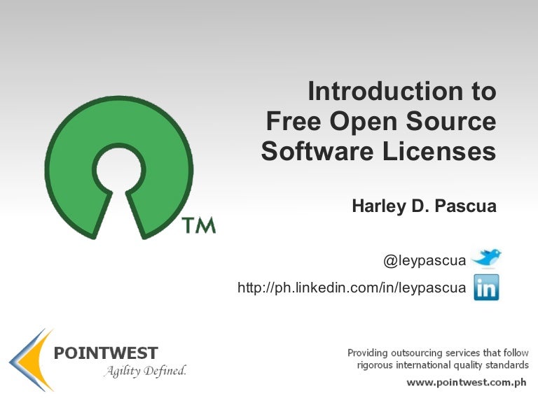 Introduction To Open Source Licenses
