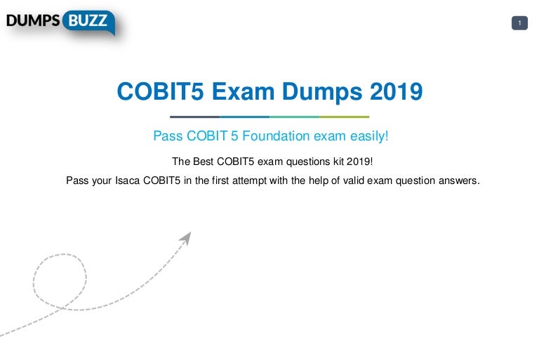 COBIT5최신 덤프데모