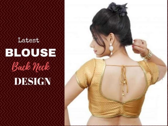 How To Stitch Blouse Back Neck Rope AQE FASHION Rope Strap Front Back