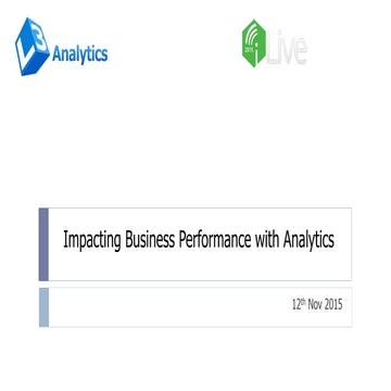 Latest copy impacting business performance with analytics   