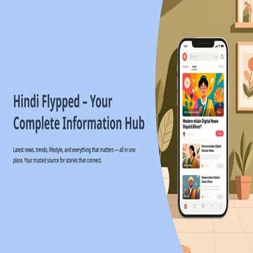 Latest Hindi Flypped News! For getting news time to time