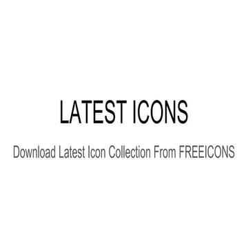 DOWNLOAD LATEST ICONS SETS FROM FREEICONS