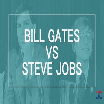 Steve Jobs vs Bill Gates - Comparison and Analysis of Net worth, Personal Lif...