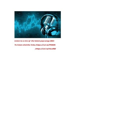 Latest pop music 2021 | PDF