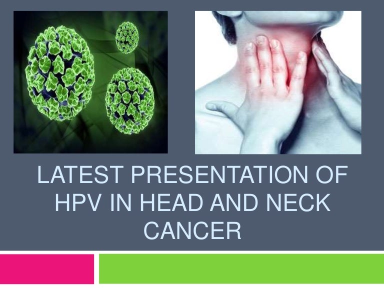 hpv virus neck cancer