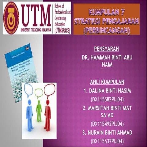 STRATEGI PENGAJARAN (PERBINCANGAN)