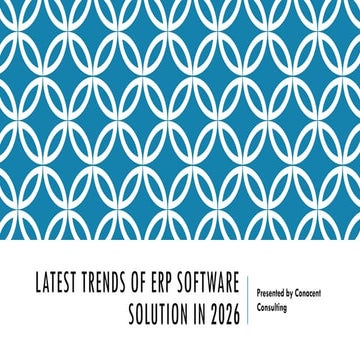 Latest Trends of ERP Software Solutions in India 2026