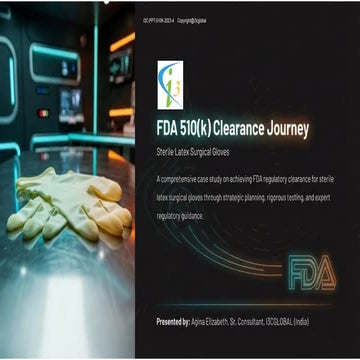 Latex Surgical Gloves FDA 510(k) Clearance – Complete Submission Walkthrough ...
