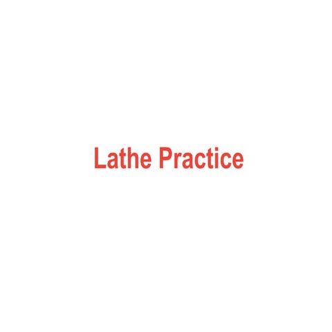 Lathe