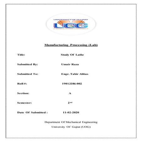 Lathe machine, its types ,functions & operation