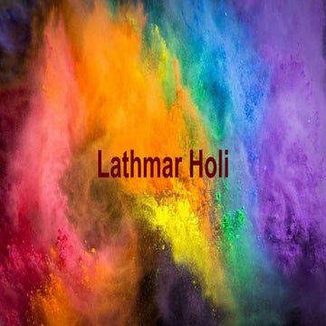 Lathmar holi