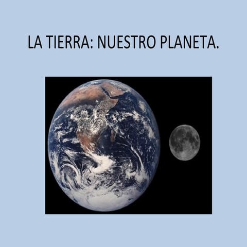 La Tierra para 2º de Educación Primaria