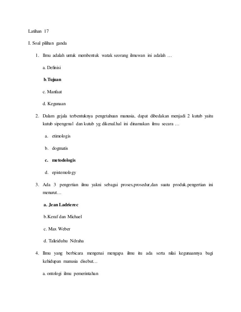 Sri Suwanti Mip Latihan 17