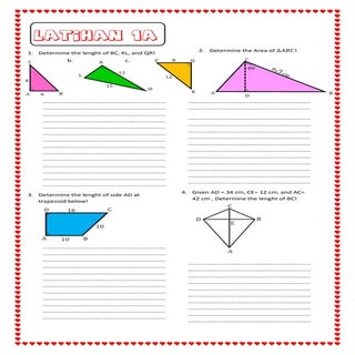 latihan soal phytagoras