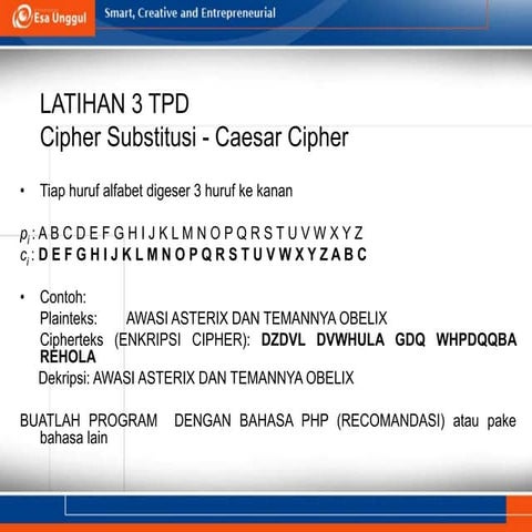 latihan 3 TPD_caesar cipher dengan PHP.pptx