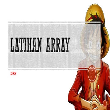 C++ SOAL LATIHAN ARRAY - NILAI MAHASISWA