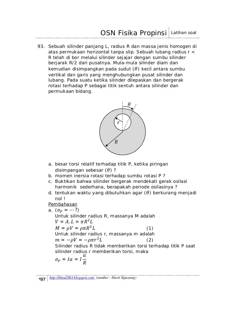 Latihan Osp Fisika Soal 93