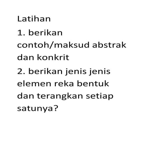 Latihan rbt tingkatan 1 | DOCX
