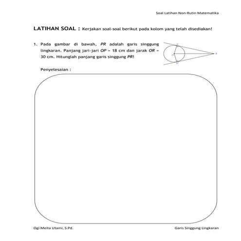 Latihan soal chapter iii - aplot | PDF