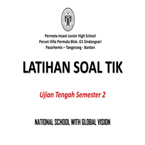Latihan soal tik