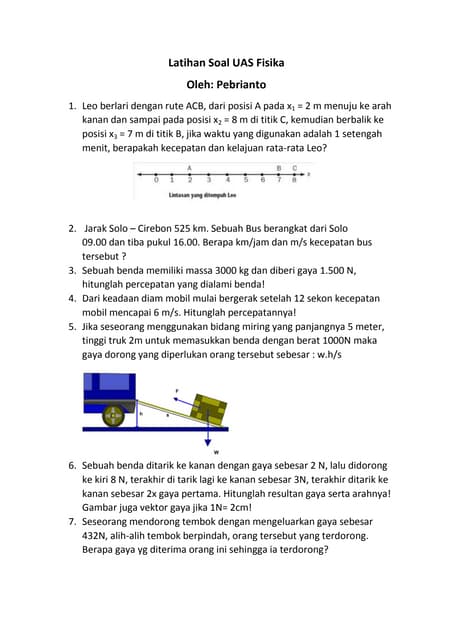Siap Hadapi Ujian Akhir Semester? Download Soal UAS Fisika Kelas 8 Semester 1 Sekarang Juga!