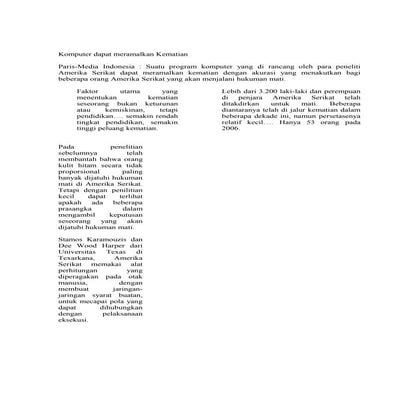 Latihan word 5 | DOC