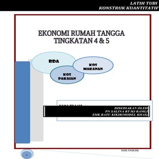 Latih tubi kuantitati fedited