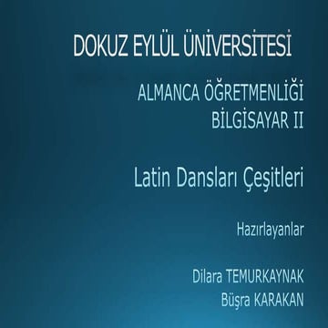 Latin Dansları