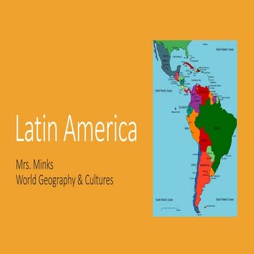 Physical Geography of Latin America