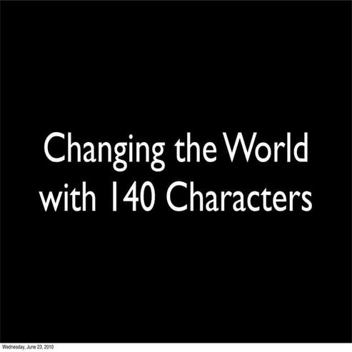 Dom Sagolla - Cumbre del Futuro 2010