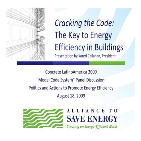 Cracking the Code: The Key to Energy Efficiency in Buildings