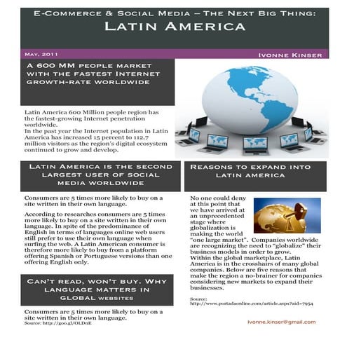 Latin America e-commerce 