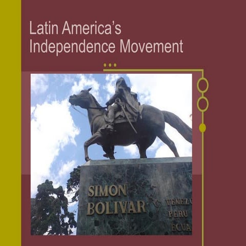 Latin America's Independence Movement.2012