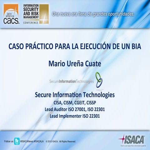 ISO 22301 Business Continuity Management | PDF