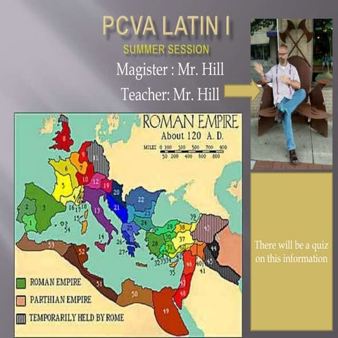 Latin summer session intro