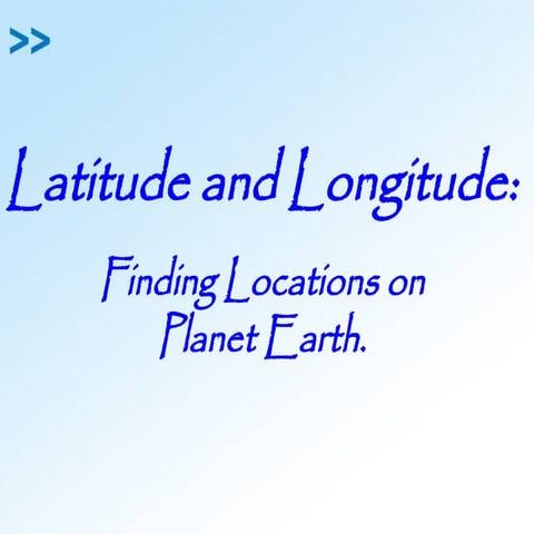 Latitude and Longitude for Science 7 quarter 4
