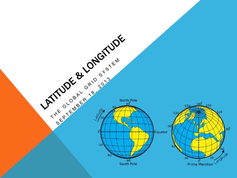Latitude U0026 Longitude Ppt