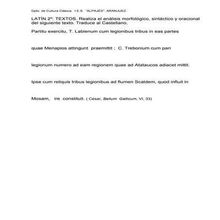 LatíN 2º Texto Analizado Y Traducido1